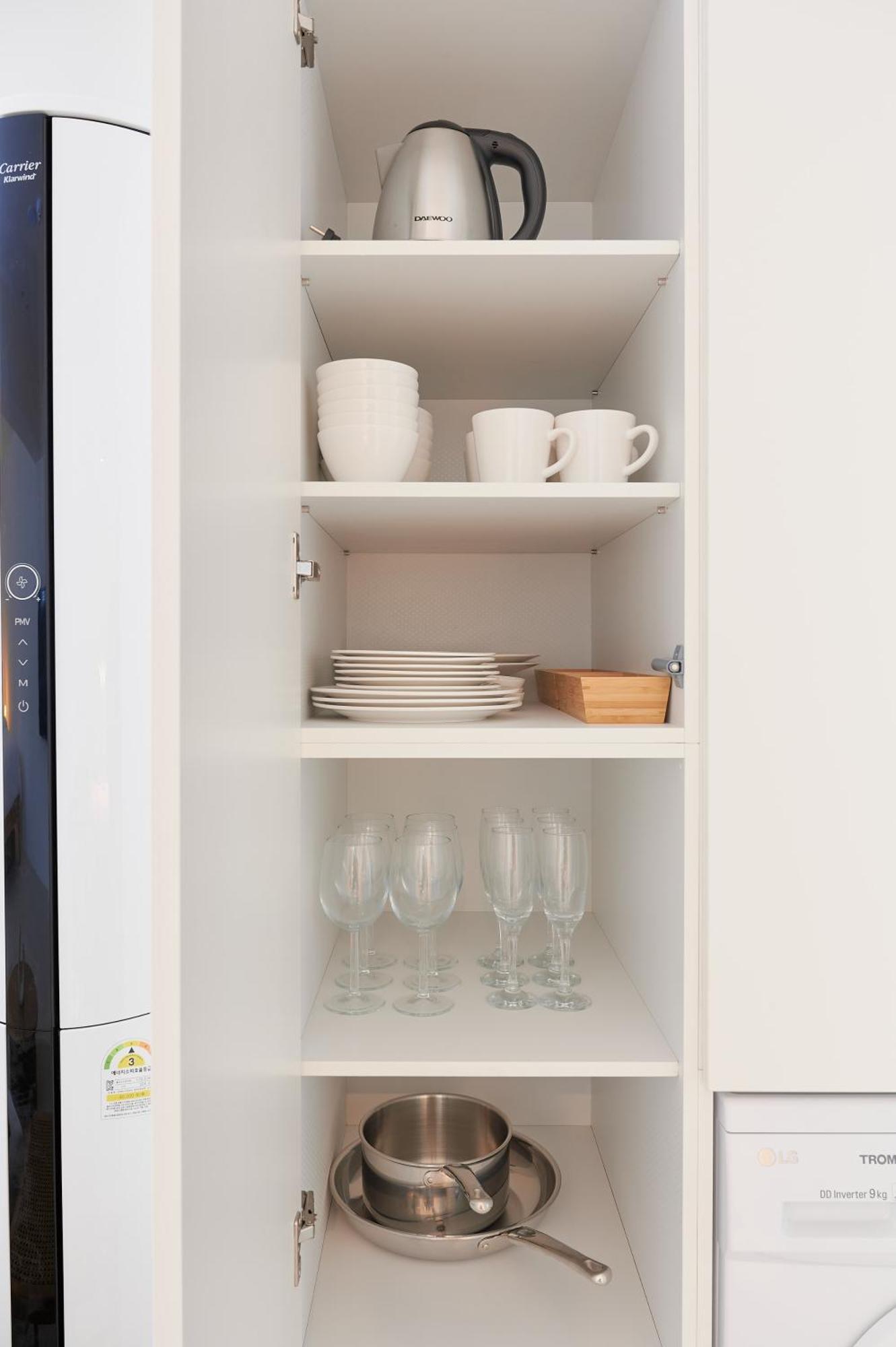דירות סיאול White Linen House חדר תמונה